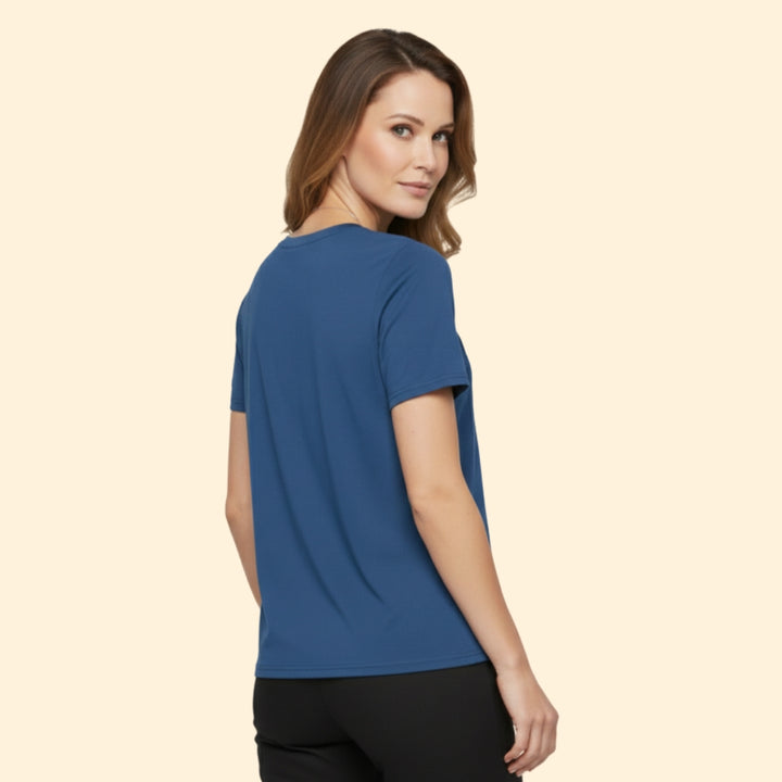 Women's Pleated Detail T-Shirt