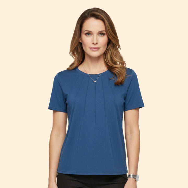Women's Pleated Detail T-Shirt