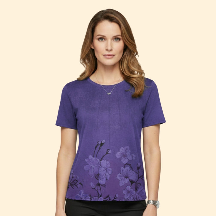 Women's Pleated Detail T-Shirt