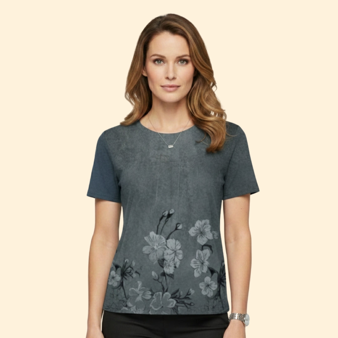 Women's Pleated Detail T-Shirt