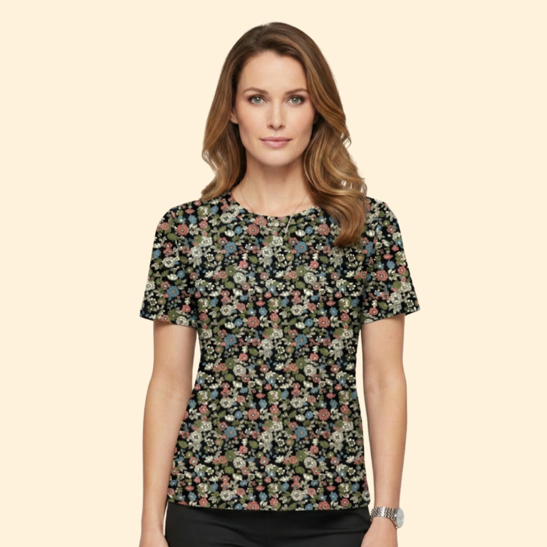 Women's Pleated Detail T-Shirt