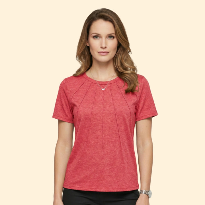 Women's Pleated Detail T-Shirt