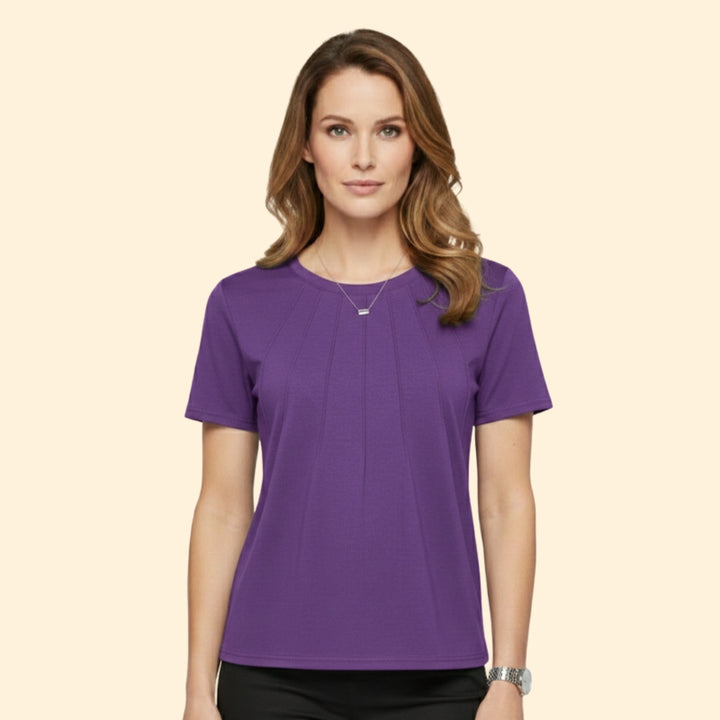 Women's Pleated Detail T-Shirt