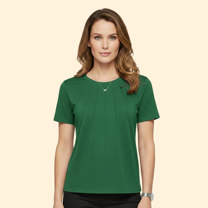 Women's Pleated Detail T-Shirt