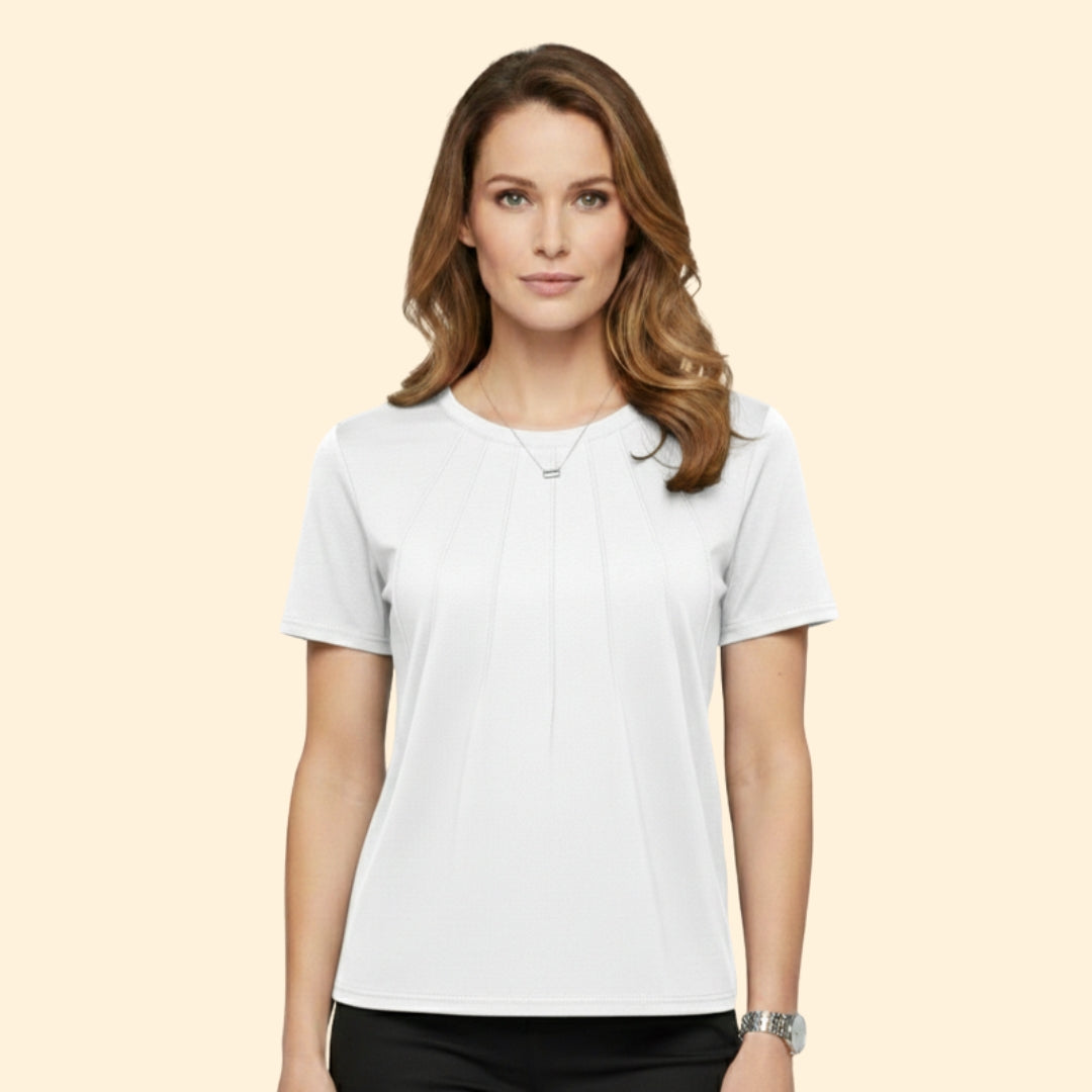 Women's Pleated Detail T-Shirt