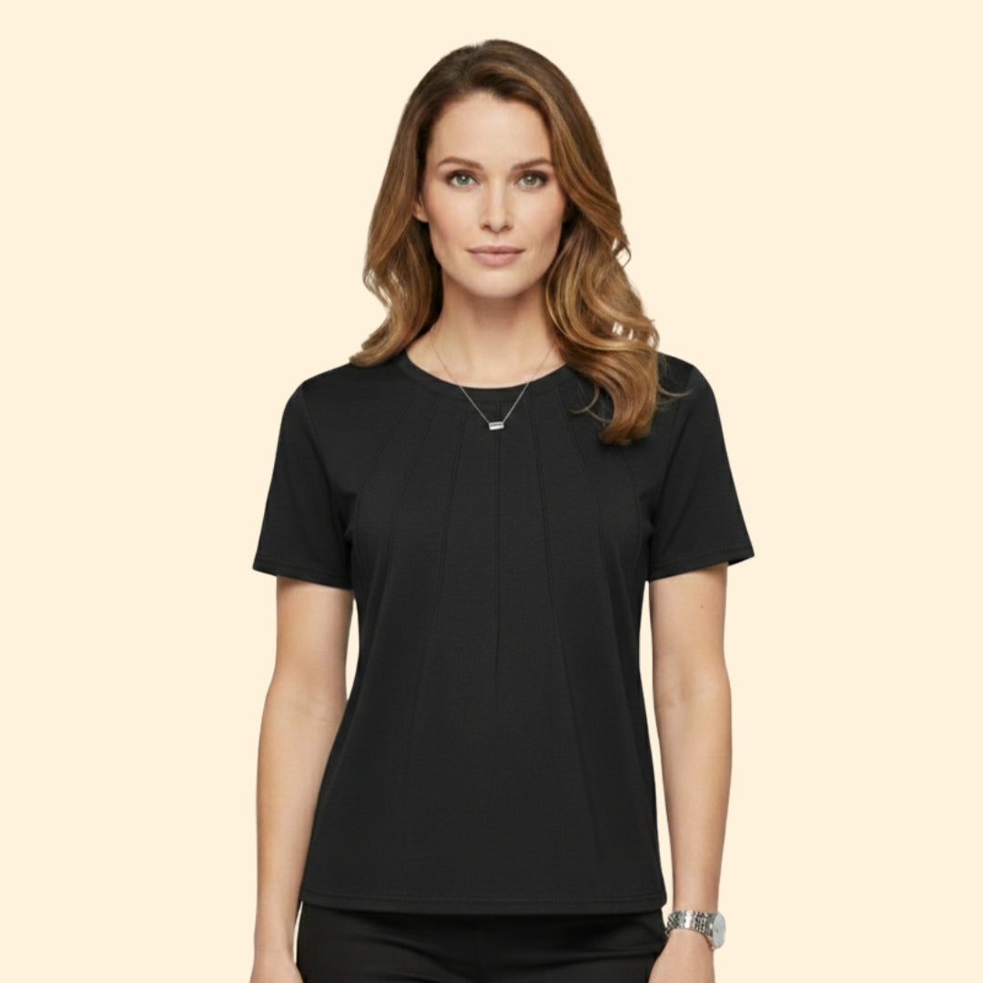 Women's Pleated Detail T-Shirt