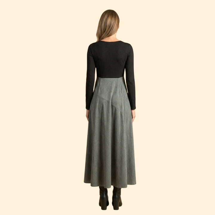 Women's Pleated Midi Dress