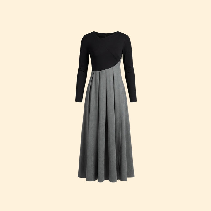 Women's Pleated Midi Dress