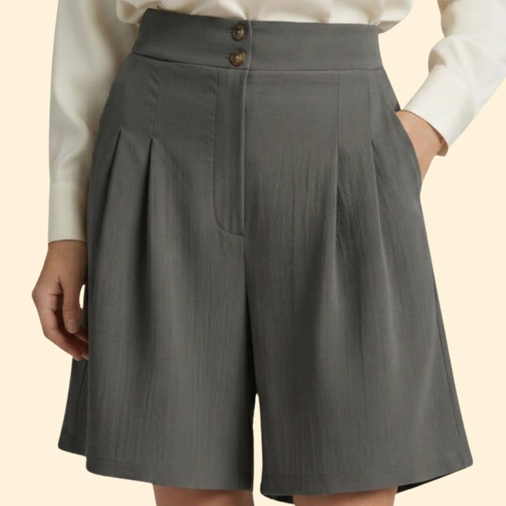 Women's Pleated Summer Shorts