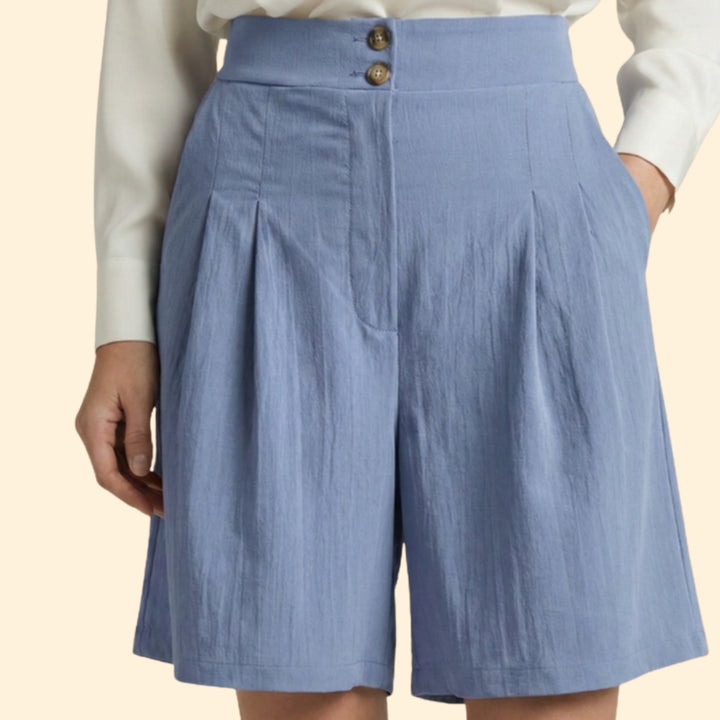 Women's Pleated Summer Shorts