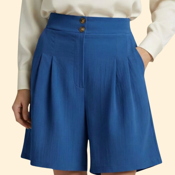 Women's Pleated Summer Shorts