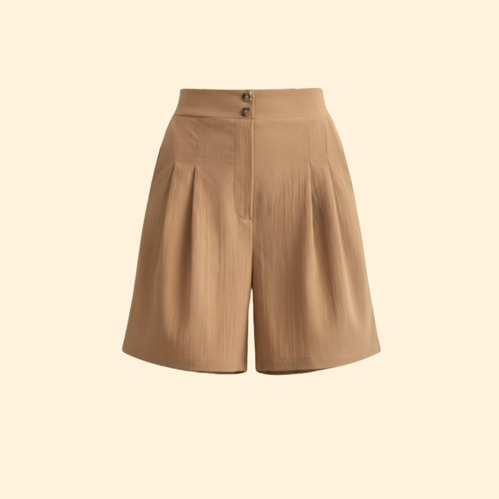 Women's Pleated Summer Shorts