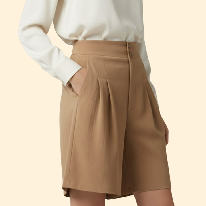 Women's Pleated Summer Shorts