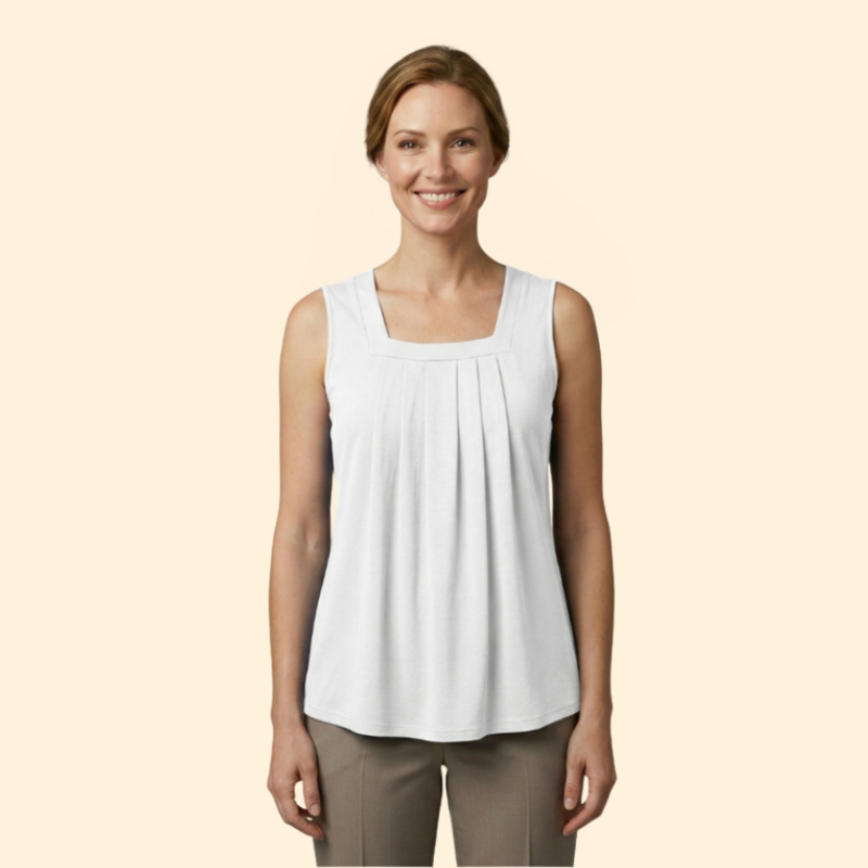 Women’s Pleated Tank Top
