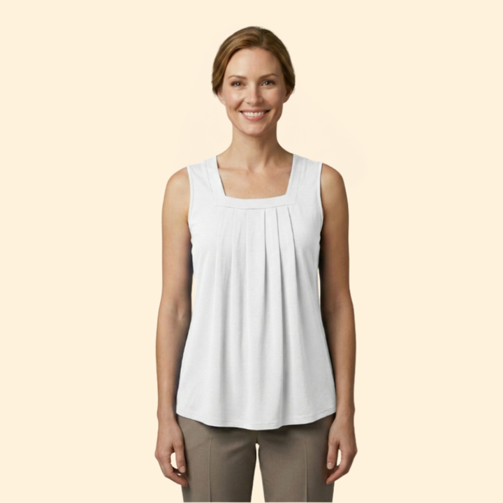 Women’s Pleated Tank Top