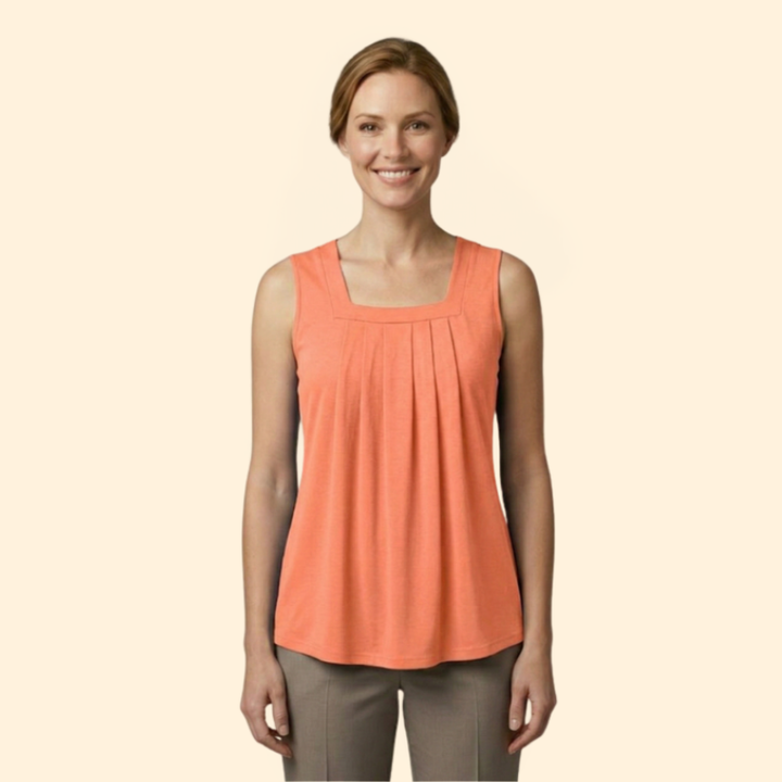 Women’s Pleated Tank Top