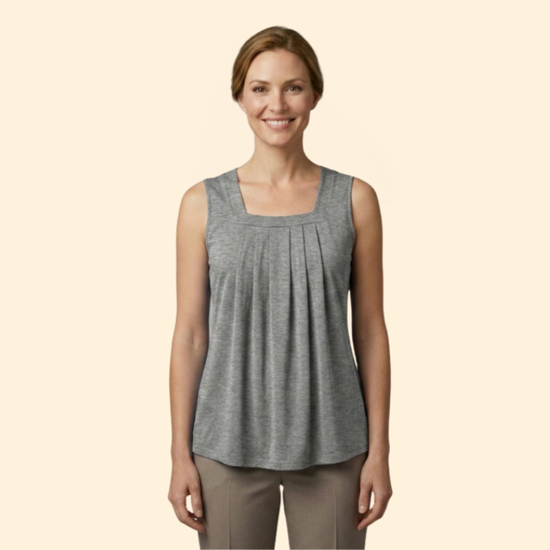 Women’s Pleated Tank Top