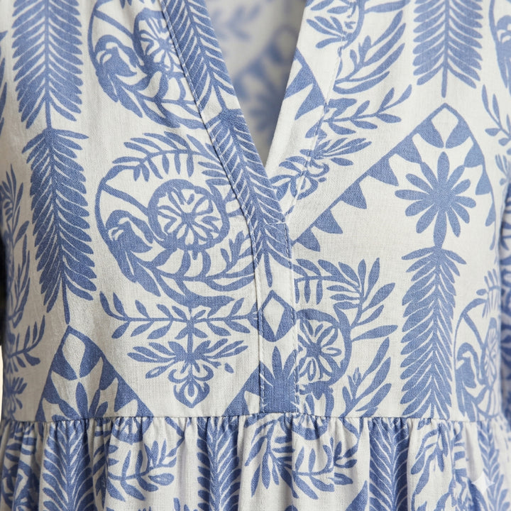 Women's Printed Knee-Length Dress