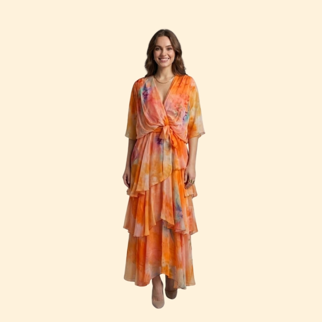 Women's Printed Maxi Dress