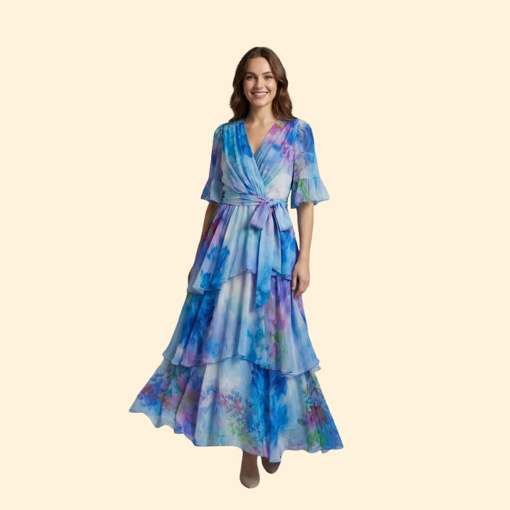 Women's Printed Maxi Dress