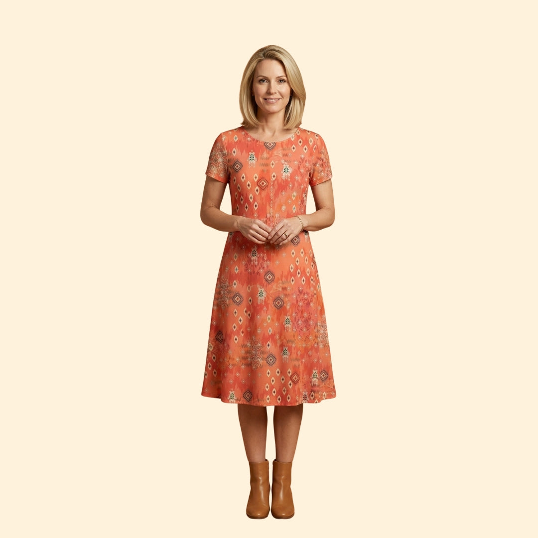 Women's Printed Maxi Dress