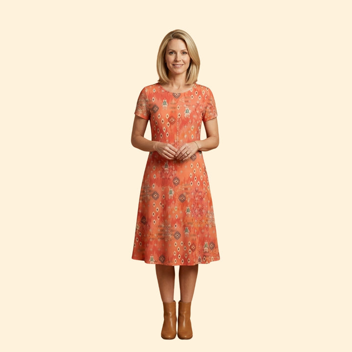 Women's Printed Maxi Dress