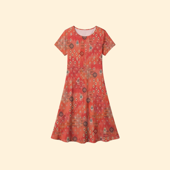 Women's Printed Maxi Dress