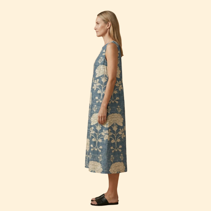 Women's Printed Midi Dress