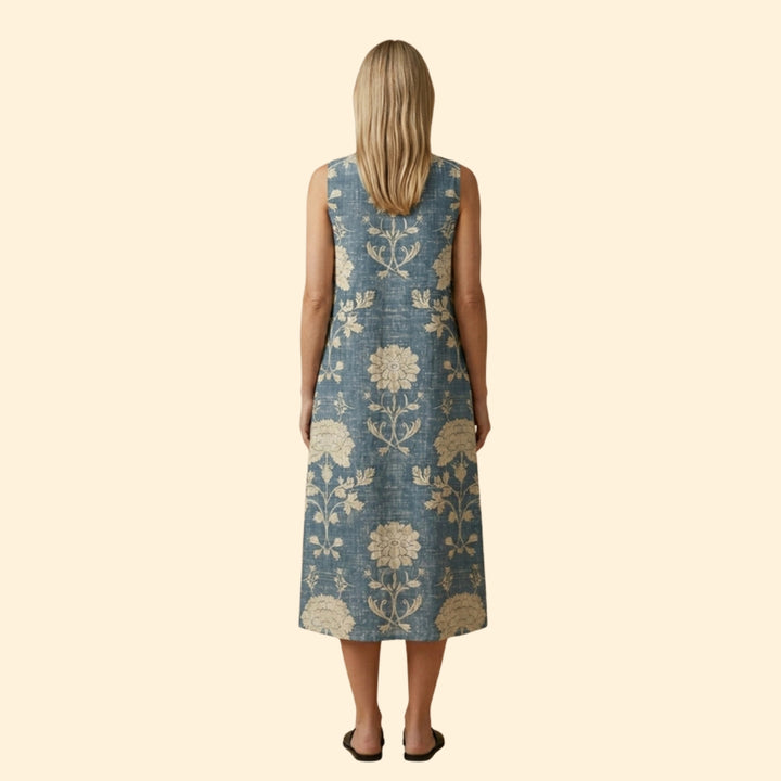 Women's Printed Midi Dress
