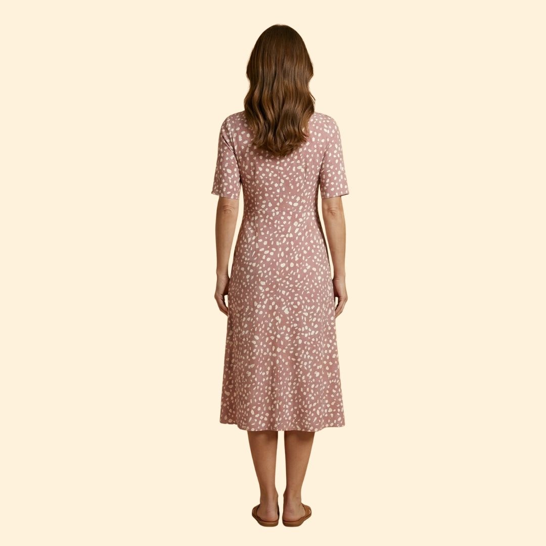 Women's Printed Midi Dress