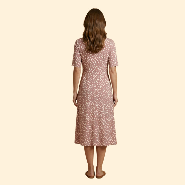 Women's Printed Midi Dress