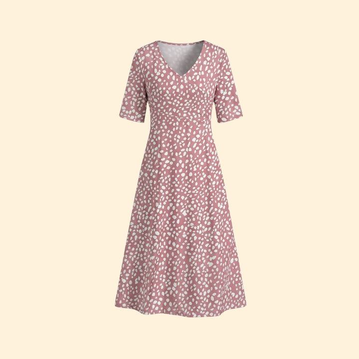 Women's Printed Midi Dress