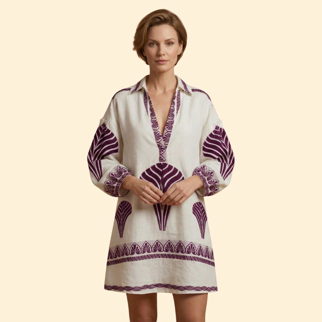 Women's Printed Mini Dress