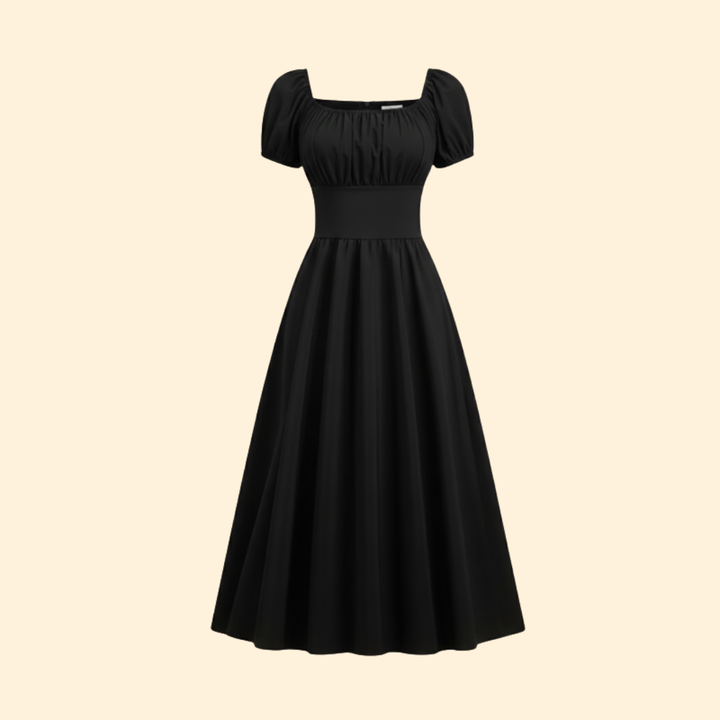 Women’s Puff Sleeve A-line Dress