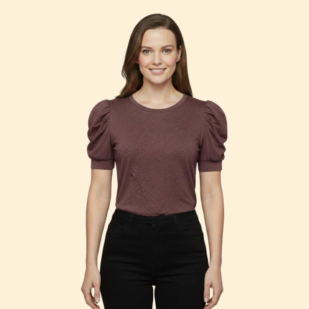 Women's Puff Sleeve T-Shirt