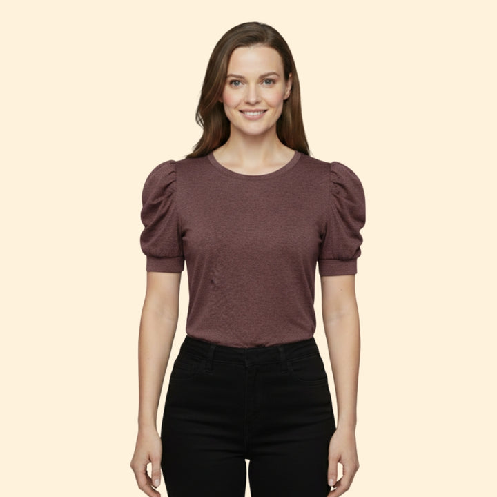 Women's Puff Sleeve T-Shirt