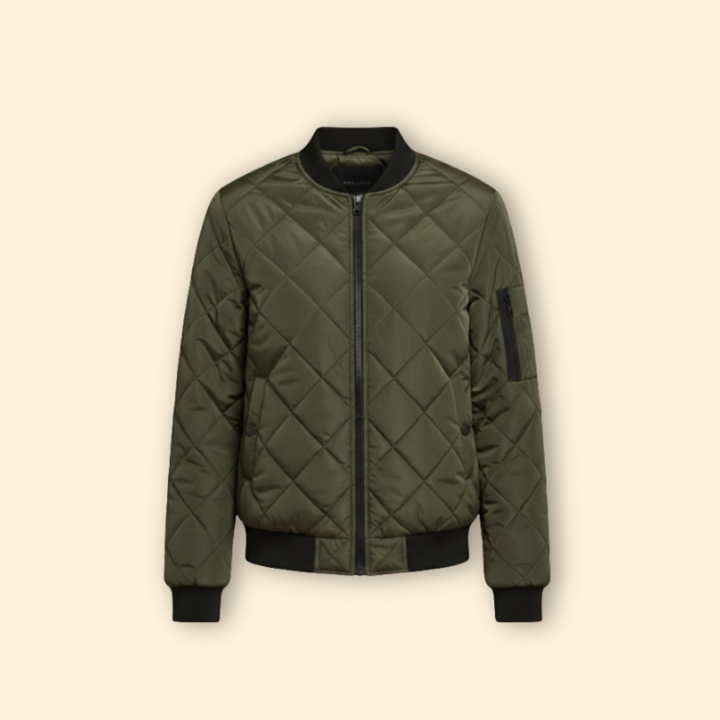 Women’s Quilted Bomber Jacket