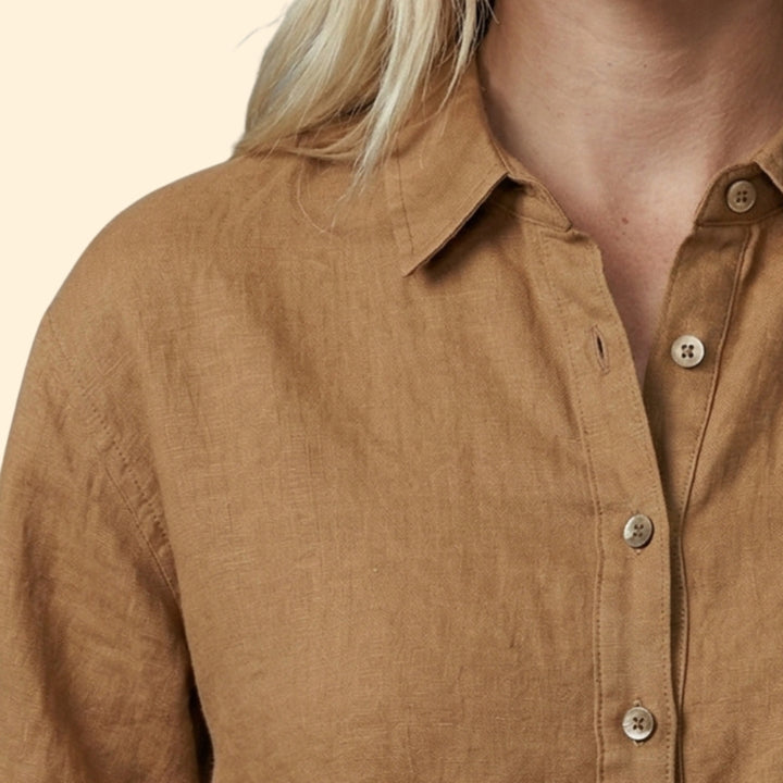 Women's Relaxed Button Dress