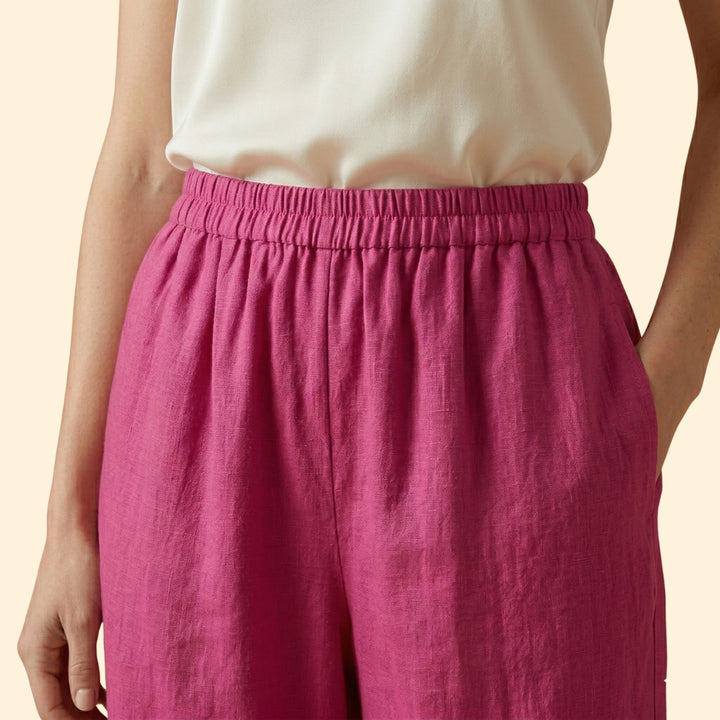 Women's Relaxed Cotton Trousers