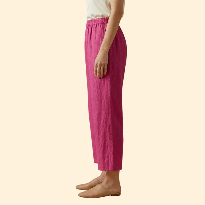 Women's Relaxed Cotton Trousers
