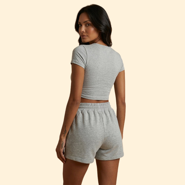 Women's Relaxed Crop Set