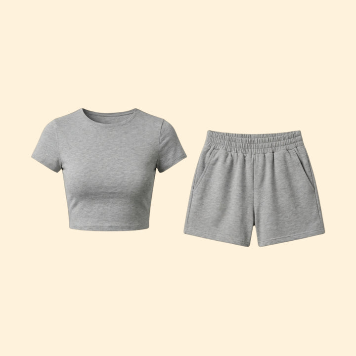 Women's Relaxed Crop Set