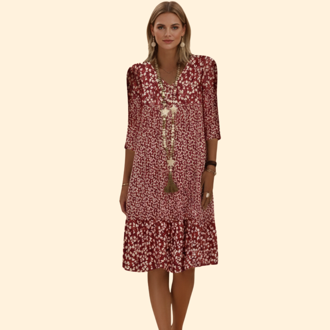 Women’s Relaxed Fit Floral Dress