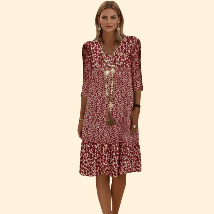Women’s Relaxed Fit Floral Dress