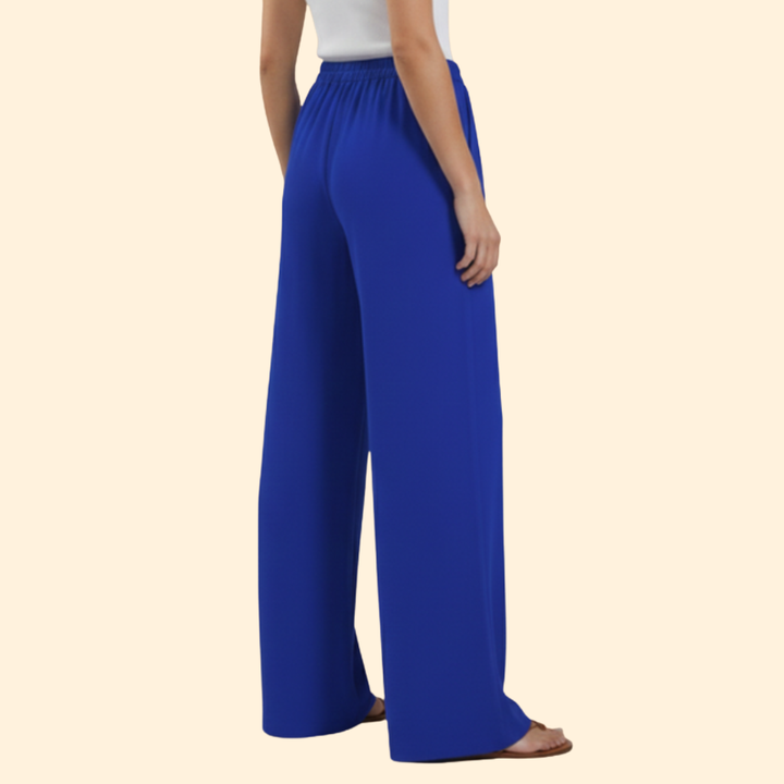 Women's Relaxed Fit Palazzo Trousers