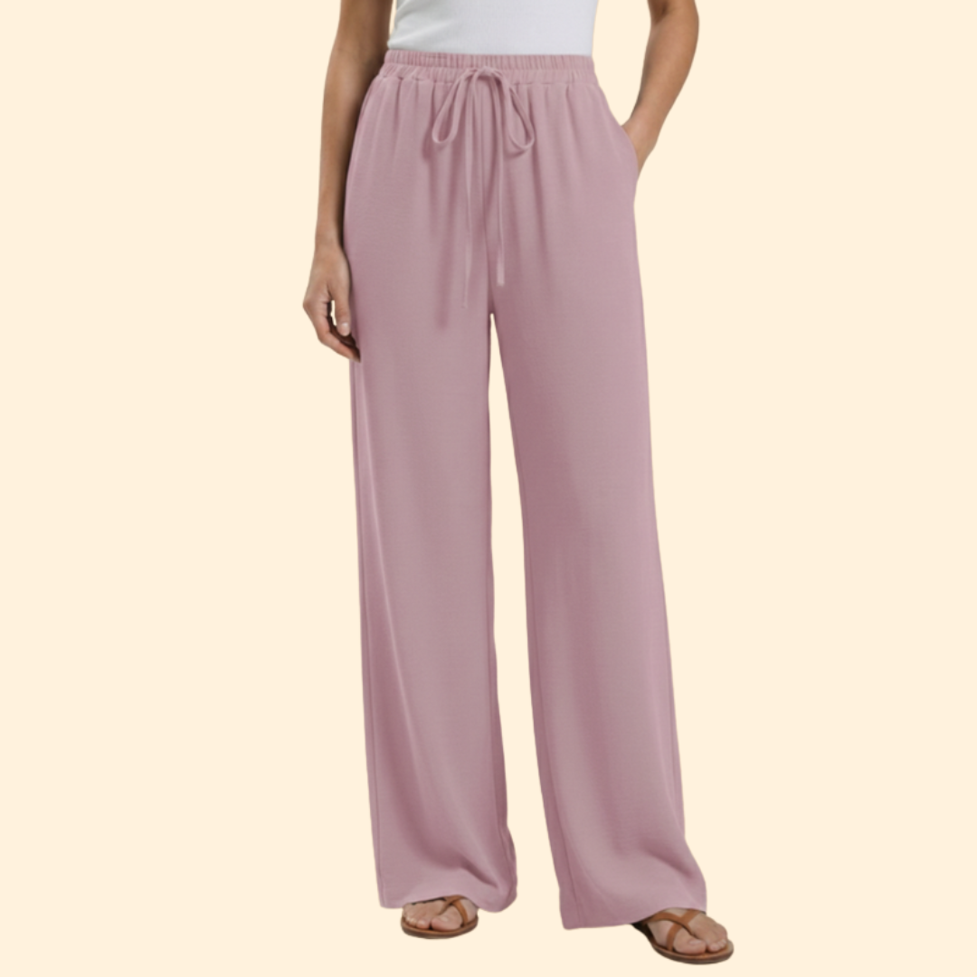 Women's Relaxed Fit Palazzo Trousers
