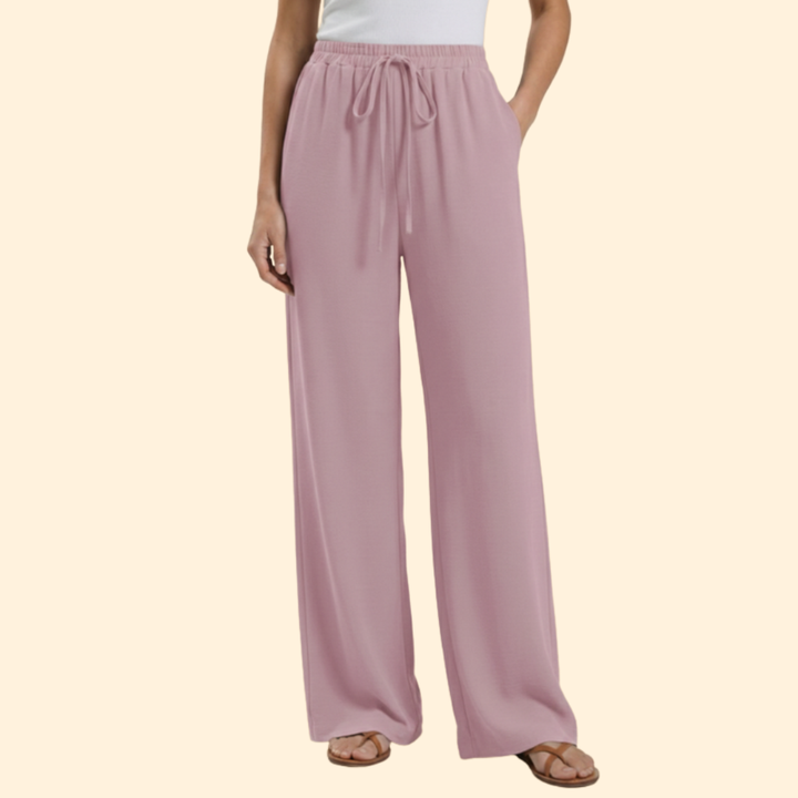 Women's Relaxed Fit Palazzo Trousers