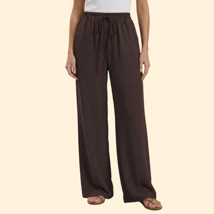 Women's Relaxed Fit Palazzo Trousers