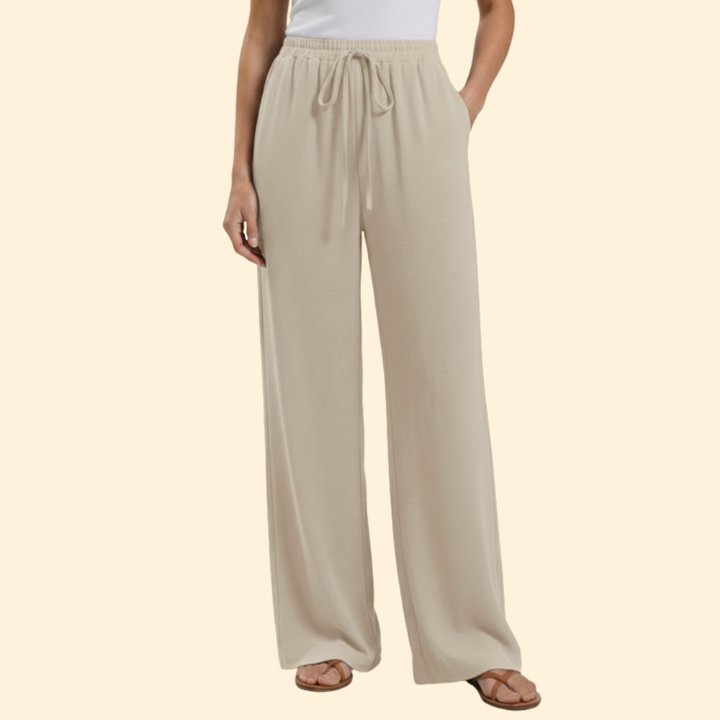 Women's Relaxed Fit Palazzo Trousers