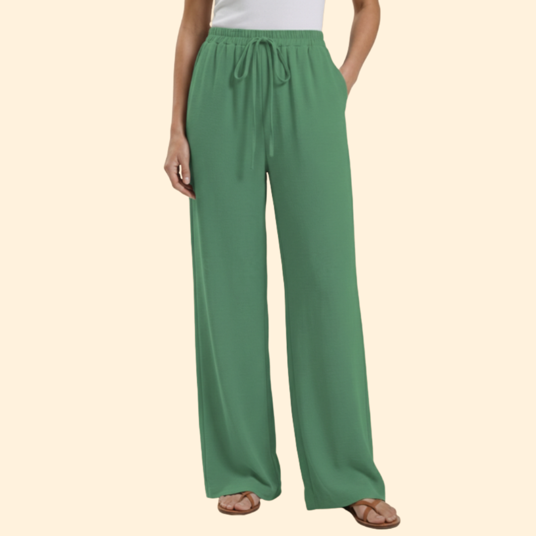 Women's Relaxed Fit Palazzo Trousers